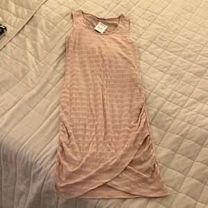 Marshalls Blush Pink Sleeveless Midi Dress